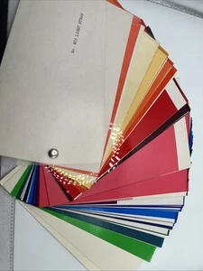 Gel Filter Sheets Photography Light Gels 5"x8" Vintage Pantone - Some Cut - Picture 1 of 6