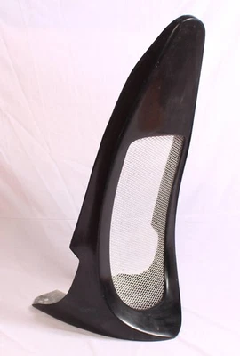 Custom Raked chin Spoiler Radiator cover 4 Honda Fury All years Primed Fiber - Image 1 of 4