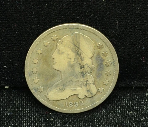 1832 Capped Bust Quarter #EB12336 Cover