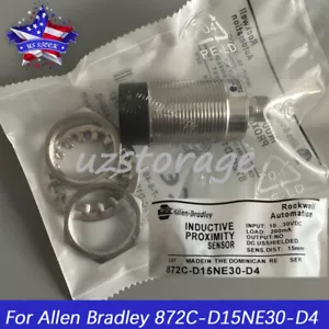For Allen Bradley 872C-D15NE30-D4 Proximity Switch Sensor 10-30VDC 200mA 15mm - Picture 1 of 5