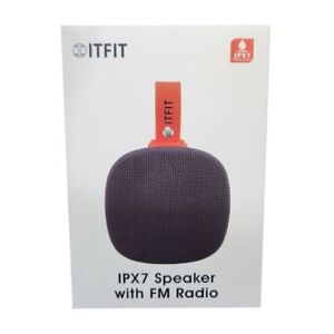 Samsung ITFIT Portable IPX7 Bluetooth Speaker with FM Radio (Black), ITFITSP06