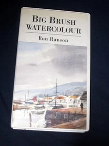 Big Brush Watercolour by Ron Ranson VHS Tape - Picture 1 of 2