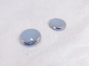 Suzuki Bandit 600 & 1200 GSF1200 GSF600 Chrome Rear Frame Hole Cover Insert Caps - Bild 1 von 10