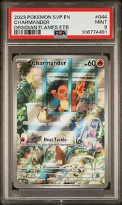 Pokemon Charmander SVP044 Obsidian Flames ETB Promo Card PSA 9 Mint - Picture 1 of 2