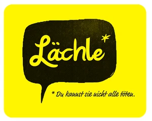 Mousepad Lächle nicht alle töten 24x19 Spruch Büro lustig Mauspad Unterlage - Bild 1 von 1
