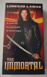 The Immortal VHS Video Tape Lorenzo Lamas Action highlander samurai hollywood - Picture 1 of 7