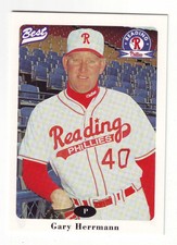 1996 Best Reading Phillies Gary Herrmann #7 - Philadelphia Phillies