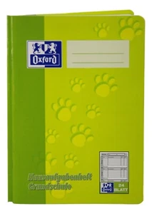 Hausaufgabenheft Grundschule Oxford Linea 24 Blatt A5 Wochenüberscht Neu - Bild 1 von 3