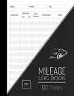 Kilometerprotokollbuch: Auto Tracker für Unternehmen Autofahren Rekordbücher für Steuern...