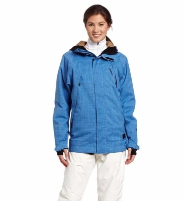 O'Neill women's 10K Sketch Freedom Series snowboard Jacket - Small - Blue - Image 1 of 4