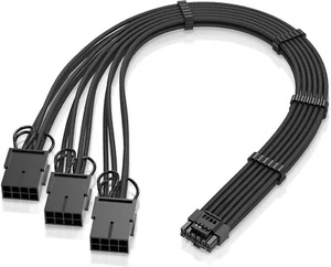 EZDIY-FAB US 300 MM 16 AWG 12+4 bis 8 Zoll-BG, schwarz - Bild 1 von 5