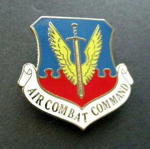 US AIR FORCE USAF COMBAT COMMAND LARGE LOGO LAPEL PIN 1.5 inches - Picture 1 of 1