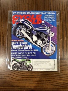 Cycle World November 2008 Triumph Thunderbird 1600!!!! - Picture 1 of 10