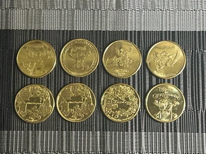 2024 STITCH SAMMLUNG 4ER SET GOLDMEDAILLON MÜNZEN WALT DISNEY WELT - Bild 1 von 1