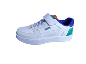 Kinderschuh | Puma Caven 2.0 | Gr. 32,5 | weiß | blau | grün | NEU - Bild 1 von 7
