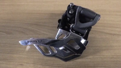 SRAM X7 FRONT DERAILLEUR, 34.9MM CLAMP, 10 X 2 SPEED, NEW, SOME STORAGE SCRATCHE - Image 1 of 2