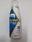 2 PACK AleveX Pain Relieving SPRAY Max Strength Fast Acting Menthol 3.2 oz Aleve