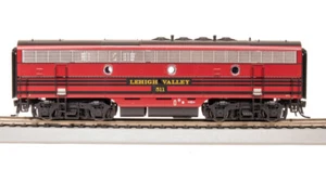 Broadway Limited 8337 HO Lehigh Valley EMD F3B Cornell Red w/ Black Stirpes #513 - Picture 1 of 5