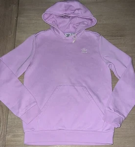 Adidas Originals Kids Adicolor Hoodie Pulse Purple/Pink Unisex Boy’s Med 11/12 - Picture 1 of 3