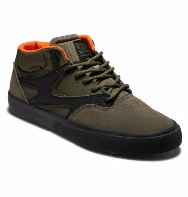 DC Skateboard Shoes Kalis Mid Winterized Army Green - Image 1 of 4