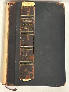manuale sacrarum caeremoniarum martinucci Volume 6 In Libros Octo Digestum - Imagen 1 de 14