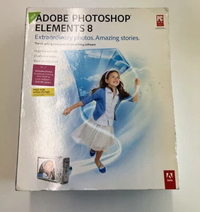 Adobe Photoshop Elements 8 Pre Owned - Picture 1 of 12