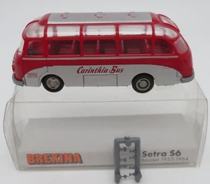 Rare Brekina HO 1/87 Carinthia Bus Autobus Kässbohrer Setra S6 Bauzeit 1955-1964 - Picture 1 of 8