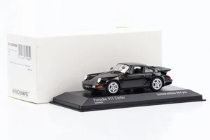 1:43 Porsche 911 964 Turbo 1990 schwarz Movie Bad Boys 2 Minichamps - Picture 1 of 3