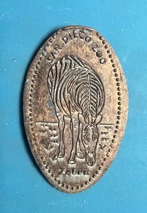 Elongated Penny (San Diego Zoo **Zebra Design**) - Bild 1 von 1