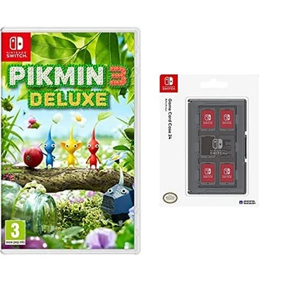 Pikmin 3 Deluxe (Nintendo Switch) & HORI Switch Game Card Case (Nintendo Switch) - Image 1 of 2