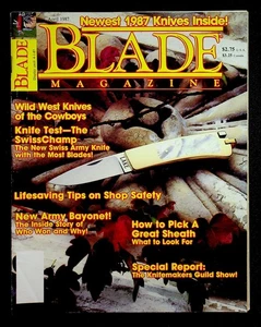 The Blade Magazine APRIL 1987 Wild West Knives of the Cowboys, SwissChamp - Picture 1 of 3