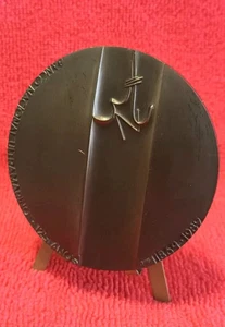 Beautiful  Bronze medal, 125 Years,  Ultramarine National Bank... - Picture 1 of 3