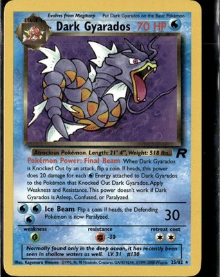 Pokemon Dark Gyarados Team Rocket 25/82 - Image 1 of 2