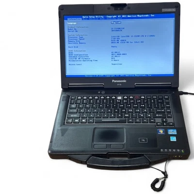 Panasonic Toughbook CF-53 i5-3320M 2,60 ГГц 8GB как читать! #1900 - Изображение 1 из 4