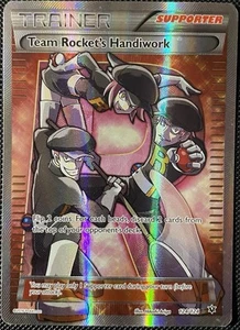 Team Rocket's Handiwork (Full Art) 124/124 Fates Collide Holo - Pokémon Card - Bild 1 von 3