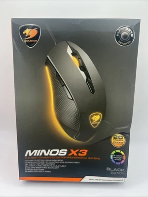 Cougar Minos X3 Gaming Mouse - Brand New - Box Damage - Image 1 of 4
