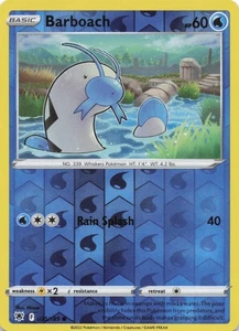 Barboach Common SWSH10: Astral Radiance 035/189 NM Reverse Holo - Picture 1 of 2