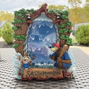 Disney World Neu ohne Verpackung Splash Mountain 3D Bilderrahmen Sammlerstück Br’er Hase Bär - Bild 1 von 5