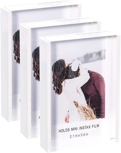 Instax Mini Frames 2x3, Grarry Polaroid Picture Frame, Clear Acrylic Picture ... - Picture 1 of 9