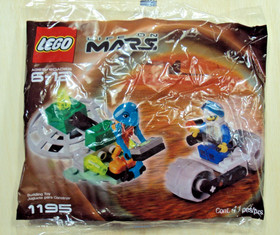 LEGO Space  (1195) Life on Mars -Alien Encounter, Polybag, New, Sealed, Free S/H