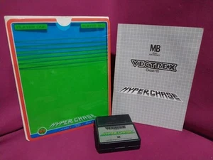 Vectrex Hyperchase Cartridge, Overlay, Sleave & Manual GCE Milton Bradley 1982 - Picture 1 of 8