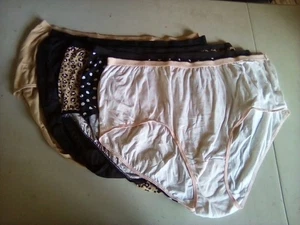 Neu ohne Etikett verschiedene bequeme Auswahl 5 Paar Pack Baumwolle Slips Höschen Größe 12 - Bild 1 von 1