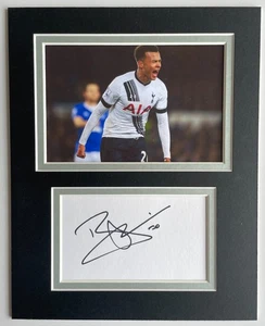 Dele Alli Signed Autograph 10x8 photo display Tottenham Hotspur Football COA - Picture 1 of 6