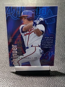 Chipper Jones 1996 um #102 Atlanta Braves Baseballkarte fast neuwertig - Bild 1 von 6