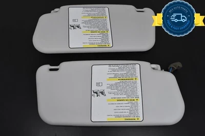 DEFECTO 2014-2017 Fiat 500L pasajero conductor parasol con iluminación OEM Foto 1 de 4