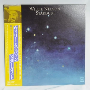 VG+ Stardust Willie Nelson CBS Sony 25AP 996 Japan Vinyl w/Obi, Inner 1978 - Picture 1 of 10