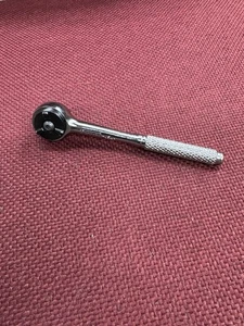 Vintage Allen Tools 10909 1/4" Drive Round Head Ratchet USA NICE FREE SHIPPING - Picture 1 of 8