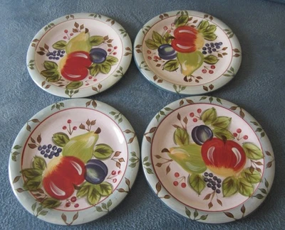 Столовая посуда Black Forest Fruit набор из 4 тарелок #столовая посуда #блюда #коллекционные предметы - Изображение 1 из 4