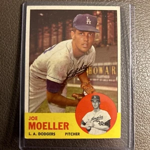 1963 Topps Joe Moeller #53 - Los Angeles Dodgers - - Picture 1 of 2