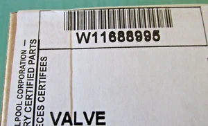 Whirlpool Waschmaschine WASSEREINLASSVENTIL - OEM-Teil W11688995 - Neu! Open Box - Bild 1 von 10
